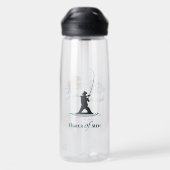 Fischer von Menschen Trinkflasche (Rückseite)