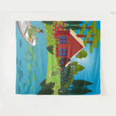 Fischer Wandteppich (Vorderseite (Horizontal))