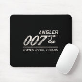Fischer-Witz Vater Opa Angler 007 Lustig Fischen Mousepad (Mit Mouse)