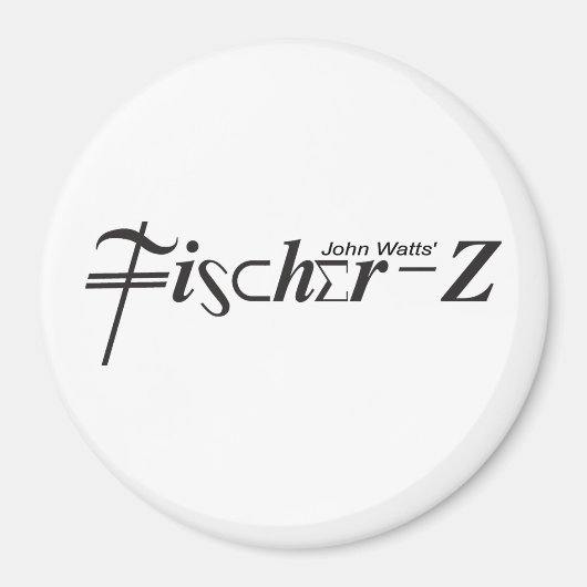 Fischer-Z Magnet (Vorne)