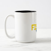 Fischer Zweifarbige Tasse (Links)