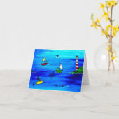 Fischeranmerkungskarte Karte (Gelbe Blume)