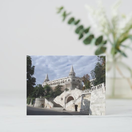 Fischerbastei Postkarte (Stehend Vorderseite)