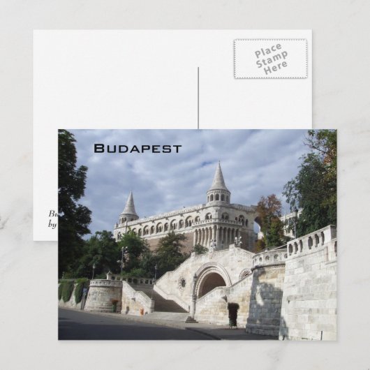 Fischerbastei Postkarte (Vorne/Hinten)