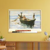 Fischerboot, 1881 leinwanddruck (Insitu (Wohnzimmer))
