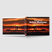 Fischerboot am Lake Memorial Gästebuch (Voll)