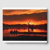 Fischerboot am Lake Memorial Gästebuch (Rückseite)