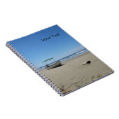 Fischerboot am Strand (anpassbar) Notebook Notizblock (Rechte Seite)