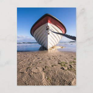 Fischerboot an der Ostsee Postkarte