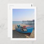 Fischerboot Bognor Regis Sussex Vereinigtes Königr Postkarte (Vorne/Hinten)