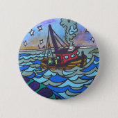 Fischerboot Button (Vorderseite)