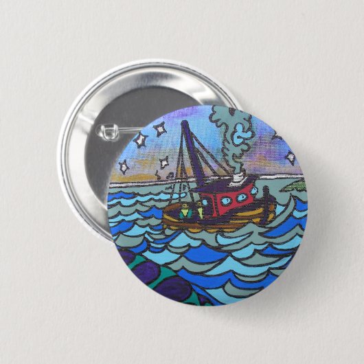 Fischerboot Button (Vorne & Hinten)