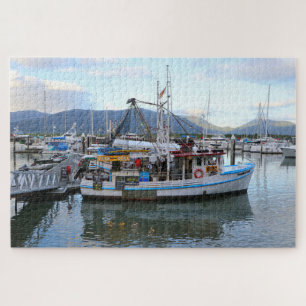 Fischerboot, Cairns, Queensland, Australien Puzzle