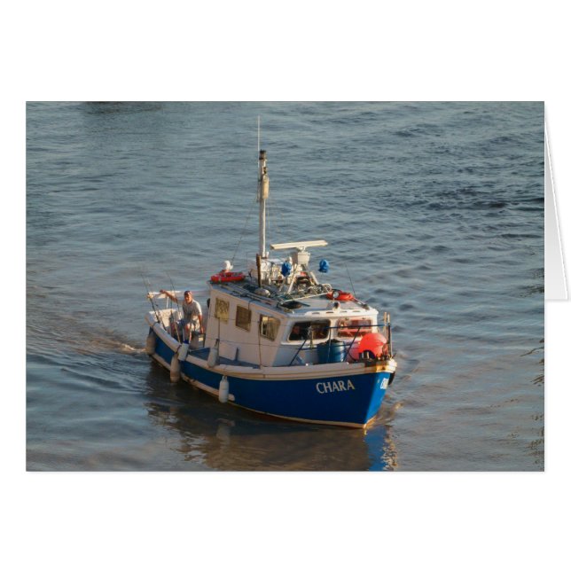 Fischerboot, Cardiff Bay (Vorderseite (Horizontal))