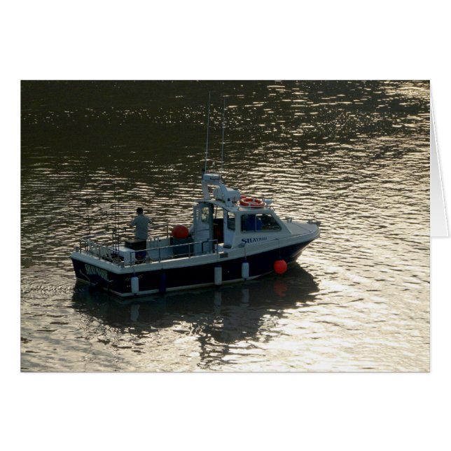 Fischerboot, Cardiff Bay (Vorderseite (Horizontal))
