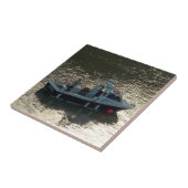 Fischerboot, Cardiff Bay Fliese (Seite)