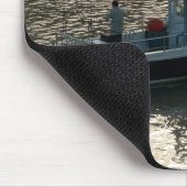 Fischerboot, Cardiff Bay Mousepad (Ecke)