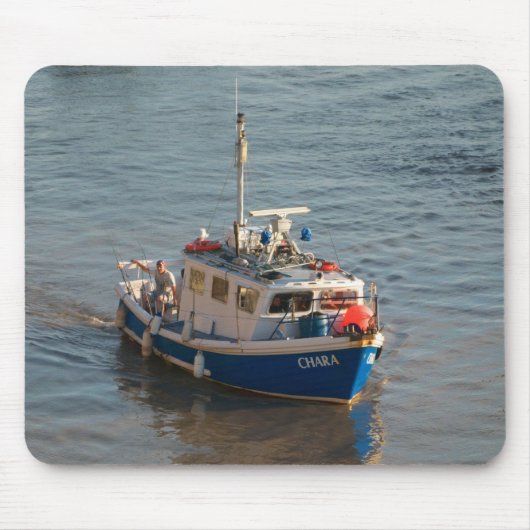 Fischerboot, Cardiff Bay Mousepad (Vorne)