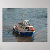 Fischerboot, Cardiff Bay, Poster (Vorne)