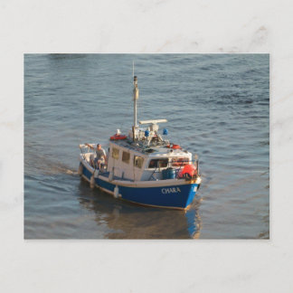 Fischerboot, Cardiff Bay Postkarte