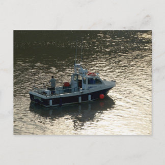 Fischerboot, Cardiff Bay Postkarte