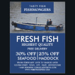 Fischerboot, Fischer/Ehefrau, Fischmarkt Flyer<br><div class="desc">Fischerboot,  Fishmonger/Ehefrau,  Fischmarkt-Werbe-Flyer beim Business Card Store.</div>