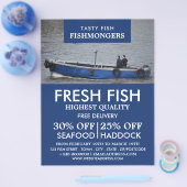 Fischerboot, Fischer/Ehefrau, Fischmarkt Flyer (Einzeln)