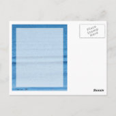 Fischerboot in der Nähe des Horizonts Postkarte (Rückseite)