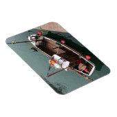 Fischerboot in Portpatrick Harbour, Wigtownshire Magnet (Rechte Seite)