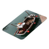 Fischerboot in Portpatrick Harbour, Wigtownshire Magnet (Linke Seite)