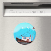 Fischerboot Magnet (In Situ (Geschirrspüler))