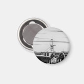 Fischerboot-Magnet Magnet (Vorderseite/Rückseite)