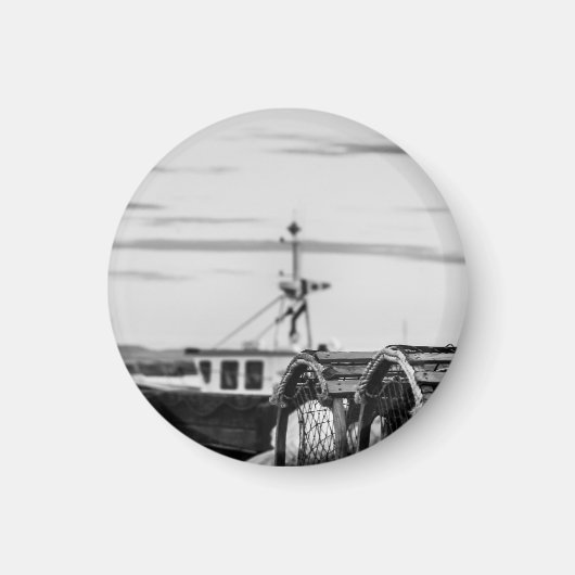 Fischerboot-Magnet Magnet (Vorne)