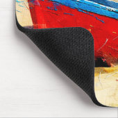 Fischerboot Mousepad (Ecke)