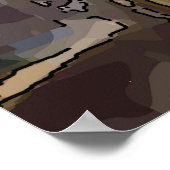 Fischerboot, Mystic, CT Poster (Ecke)