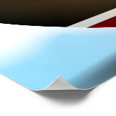 Fischerboot Poster (Ecke)