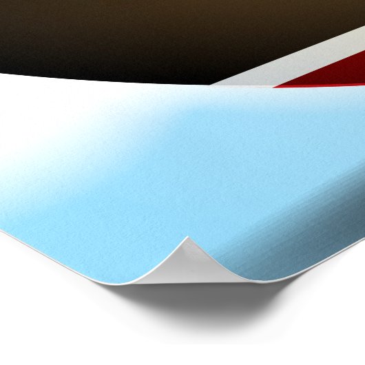 Fischerboot Poster (Ecke)