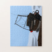 Fischerboot Puzzle (Vertikal)