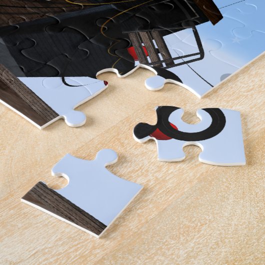 Fischerboot Puzzle (Seite)