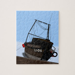 Fischerboot Puzzle