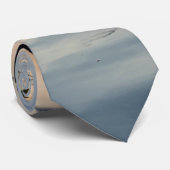 Fischerboot Sunrise Neck Tie Krawatte (Gerollt)