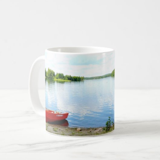 Fischerboot Tasse (Vorderseite Links)