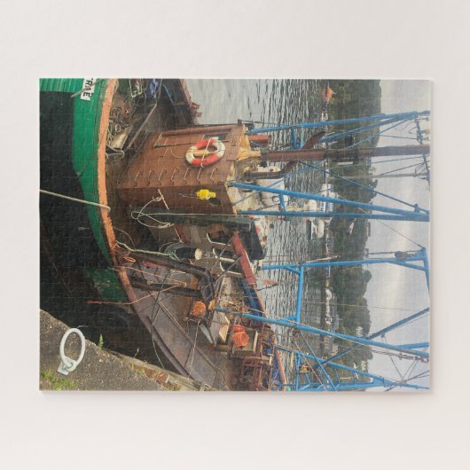 Fischerboot, Tobermory, Insel Mull, Schottland Puzzle (Horizontal)