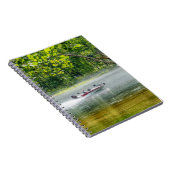 Fischerboot unterwegs notizblock (Rechte Seite)