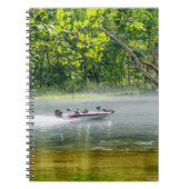 Fischerboot unterwegs notizblock (Vorderseite)