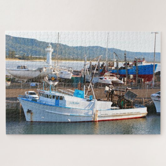 Fischerboot, Wollongong, Australien Puzzle (Horizontal)