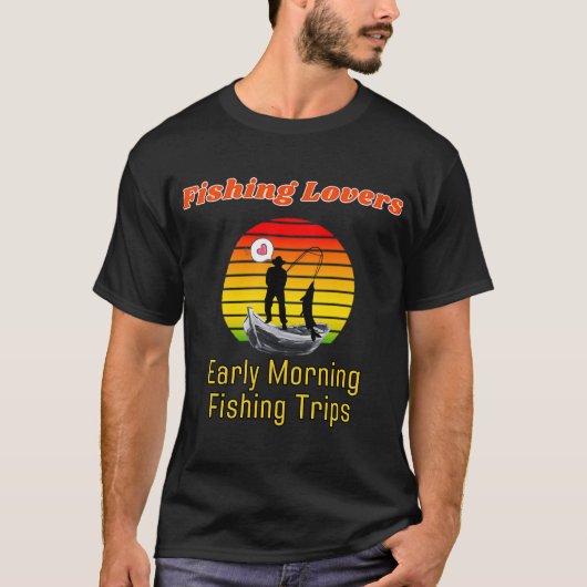 Fischerboot Zeit T-Shirt (Vorderseite)