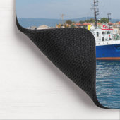 Fischerboot zum Meer Mousepad (Ecke)