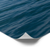 Fischerboot zum Meer Poster (Ecke)