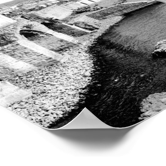 Fischerboote am Meer von Galiläa Poster (Ecke)